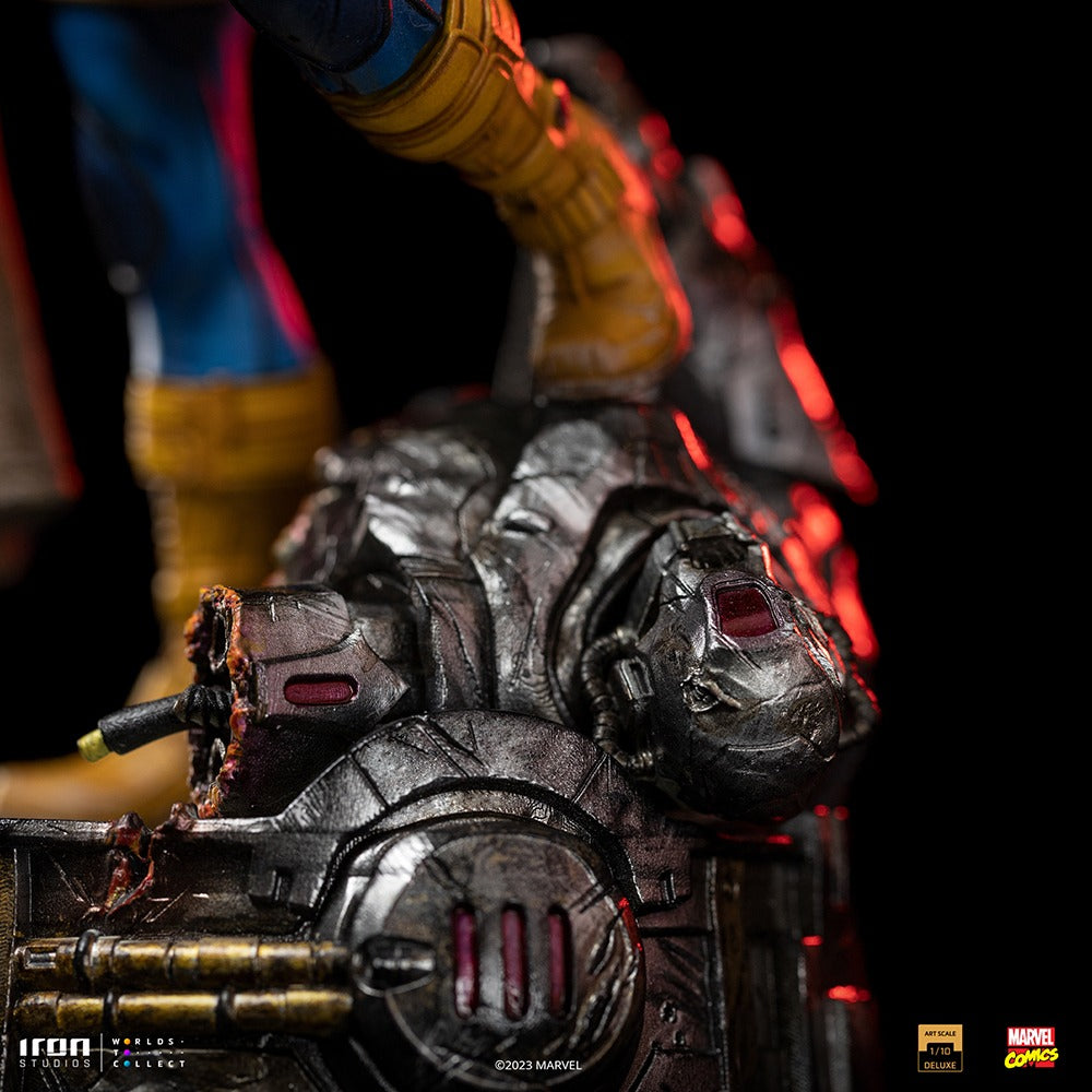 Estátua Ciclope Unleashed Deluxe - Marvel - Art Scale 1/10 - Iron Studios