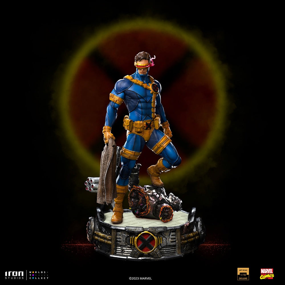 Estátua Ciclope Unleashed Deluxe - Marvel - Art Scale 1/10 - Iron Studios