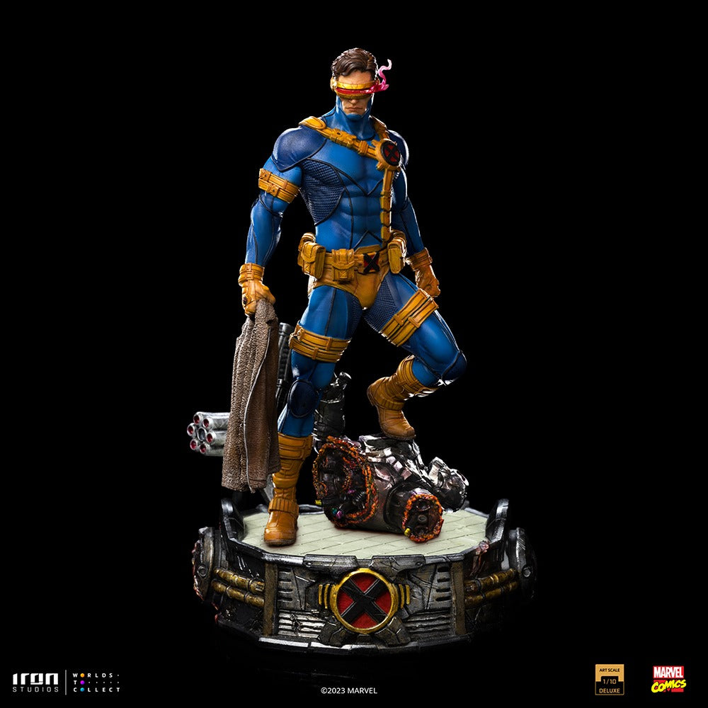 Estátua Ciclope Unleashed Deluxe - Marvel - Art Scale 1/10 - Iron Studios