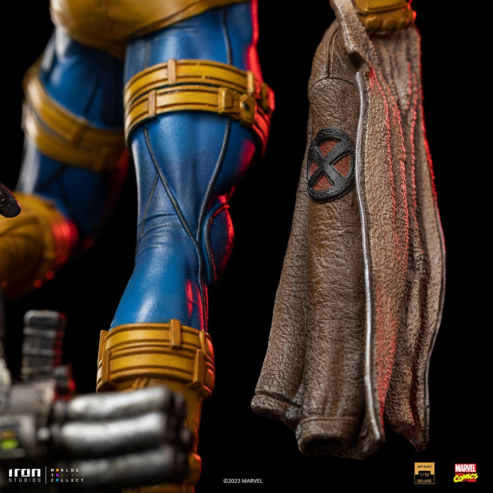 Estátua Ciclope Unleashed Deluxe - Marvel - Art Scale 1/10 - Iron Studios