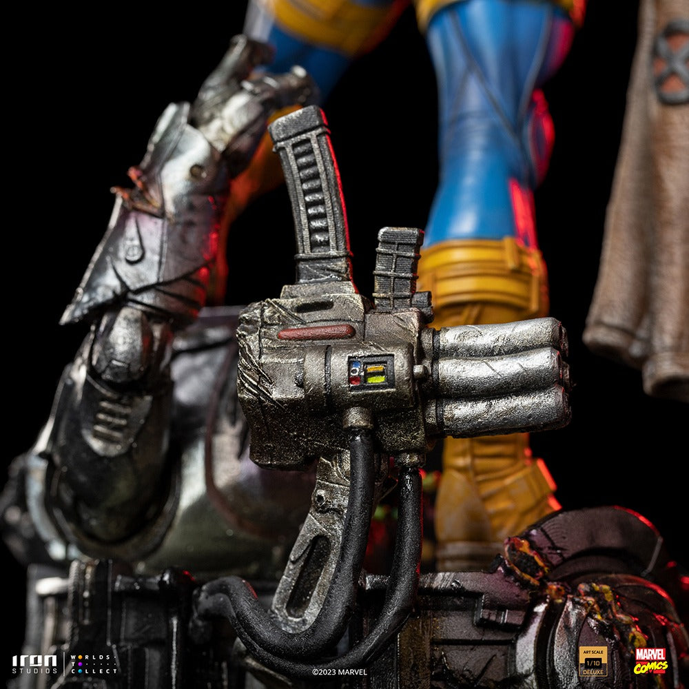Estátua Ciclope Unleashed Deluxe - Marvel - Art Scale 1/10 - Iron Studios