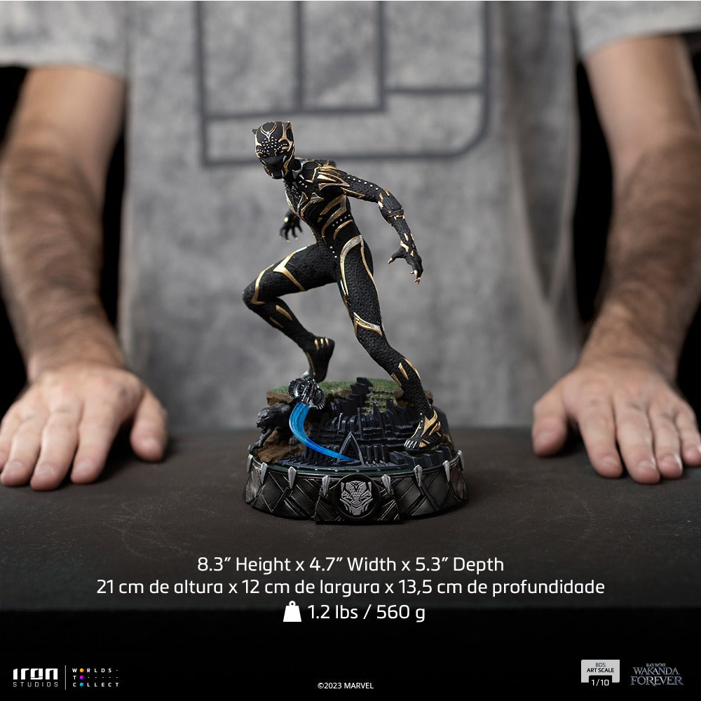 Estátua Shuri - Pantera Negra Wakanda para Sempre - Art Scale 1/10