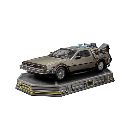 Estátua DeLorean - Back to the Future - Art Scale 1/10 - Iron Studios