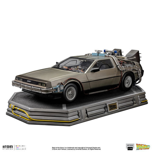 Estátua DeLorean - Back to the Future - Art Scale 1/10 - Iron Studios