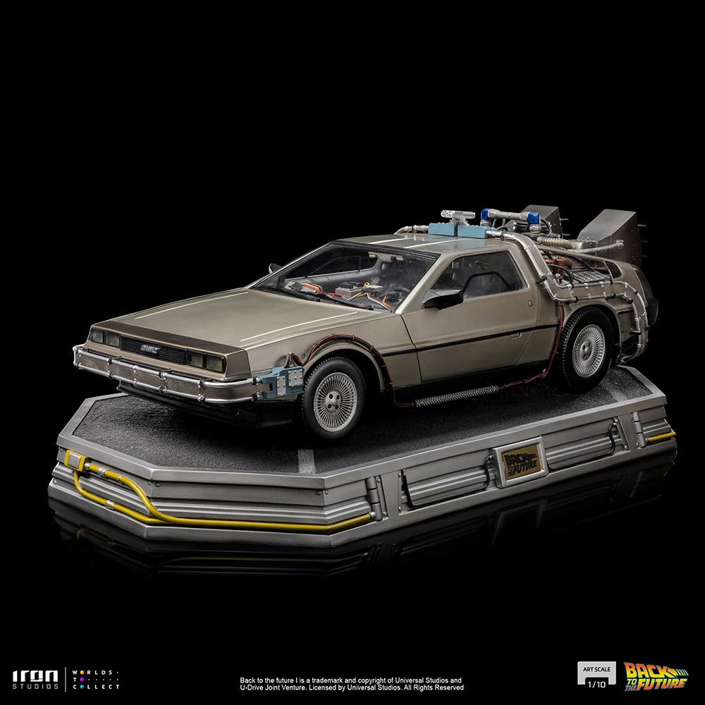 Estátua DeLorean - Back to the Future - Art Scale 1/10 - Iron Studios