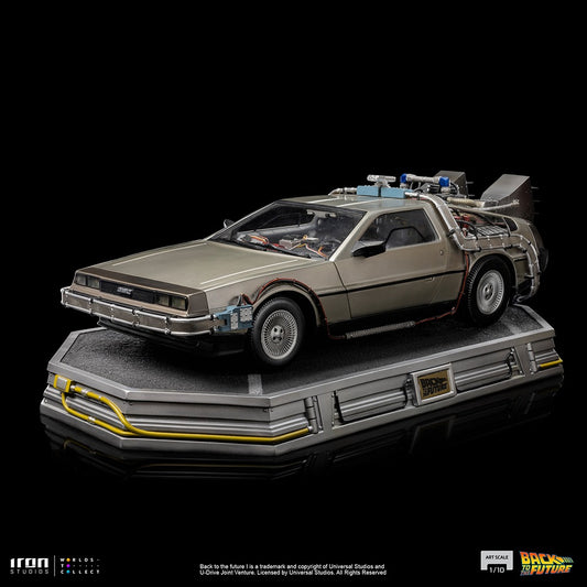 Estátua DeLorean - Back to the Future - Art Scale 1/10 - Iron Studios