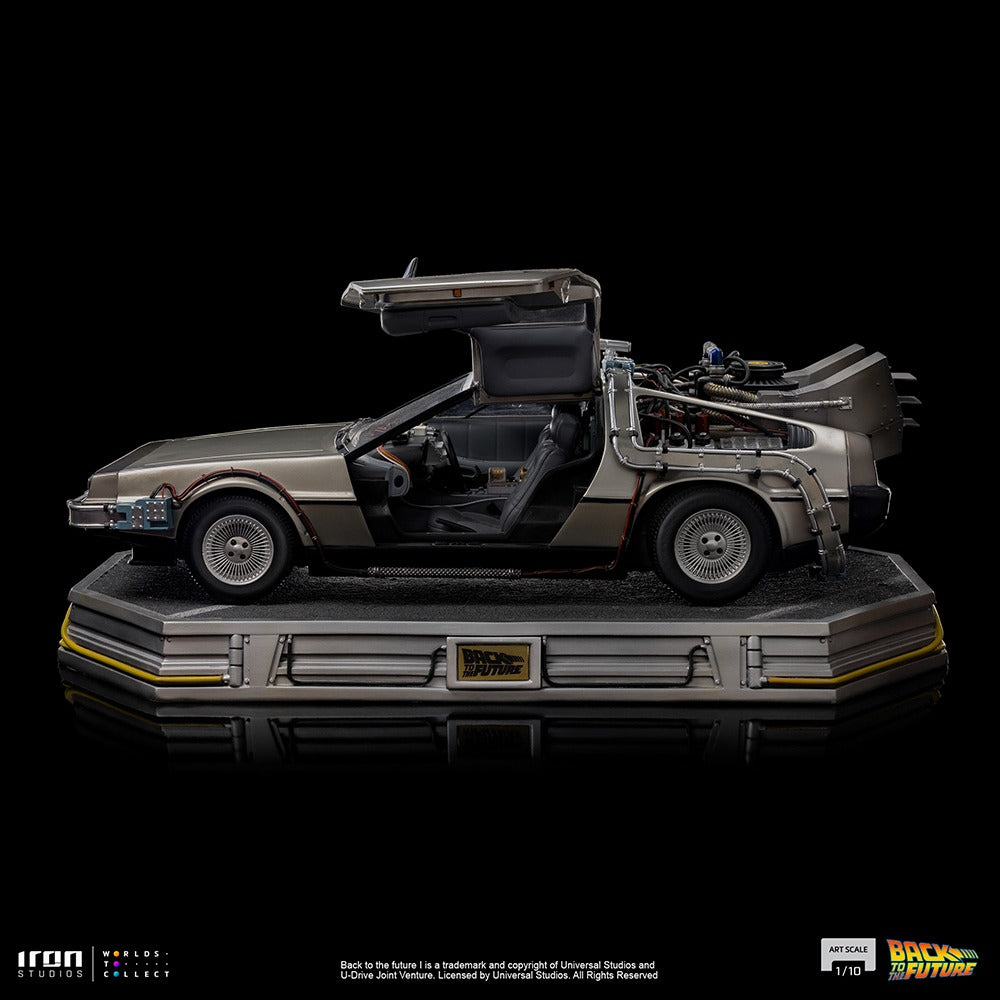 Estátua DeLorean - Back to the Future - Art Scale 1/10 - Iron Studios