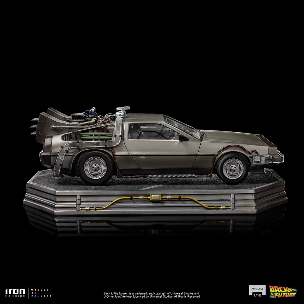Estátua DeLorean - Back to the Future - Art Scale 1/10 - Iron Studios