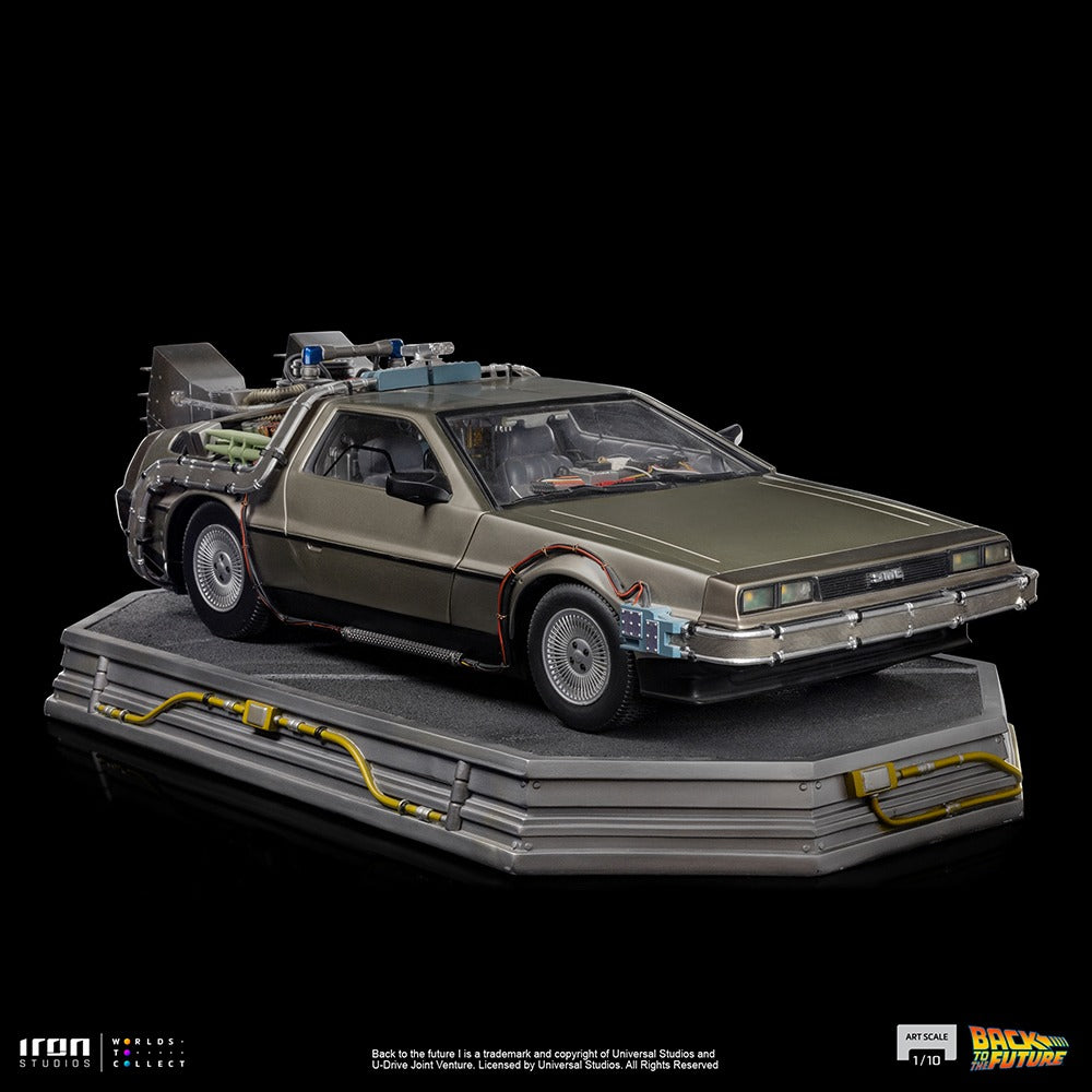 Estátua DeLorean - Back to the Future - Art Scale 1/10 - Iron Studios