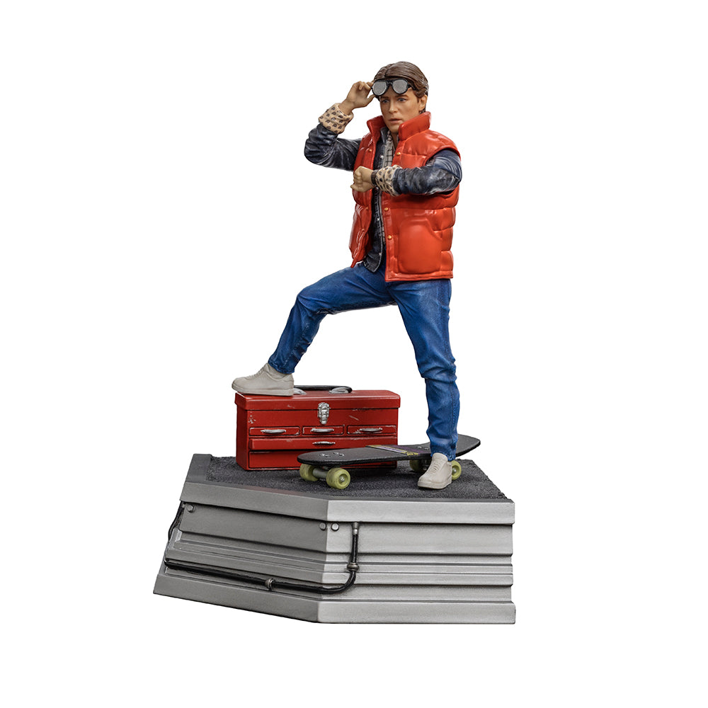 Estátua Marty McFly - Back to the Future - Art Scale 1/10 - Iron Studios