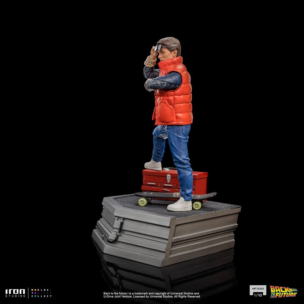 Estátua Marty McFly - Back to the Future - Art Scale 1/10 - Iron Studios