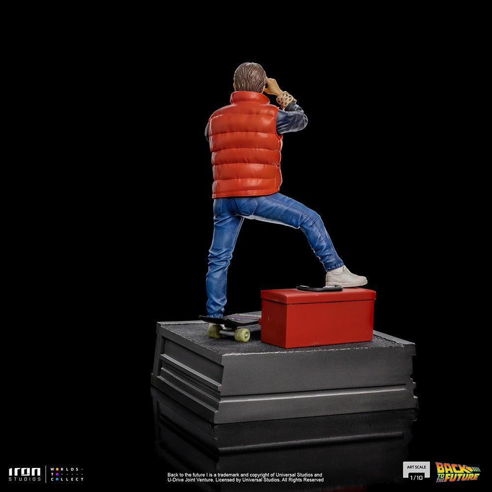 Estátua Marty McFly - Back to the Future - Art Scale 1/10 - Iron Studios