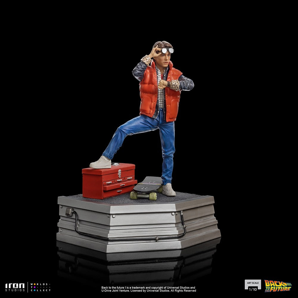 Estátua Marty McFly - Back to the Future - Art Scale 1/10 - Iron Studios