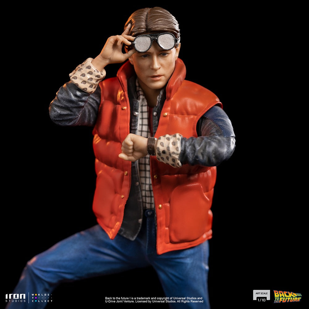 Estátua Marty McFly - Back to the Future - Art Scale 1/10 - Iron Studios
