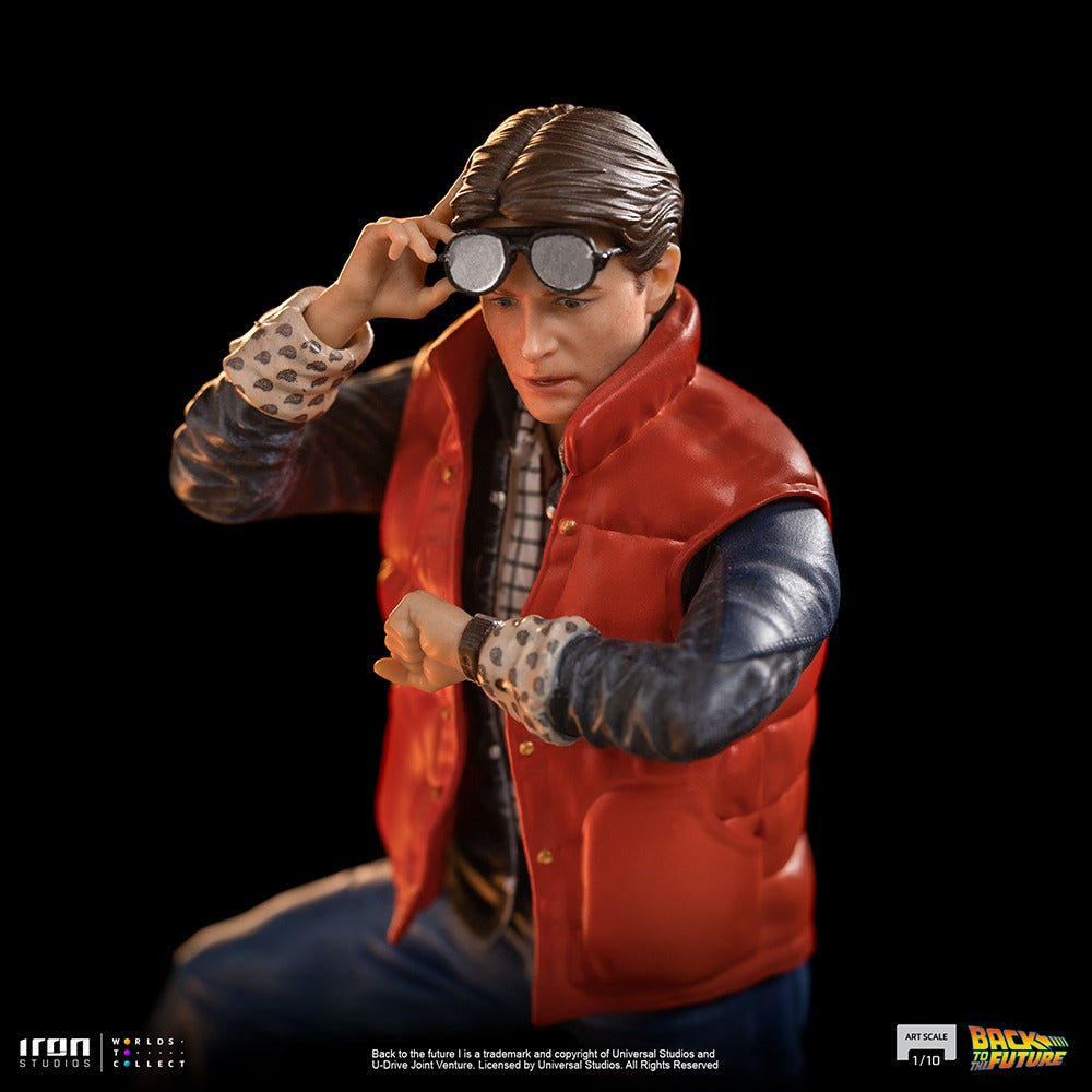 Estátua Marty McFly - Back to the Future - Art Scale 1/10 - Iron Studios