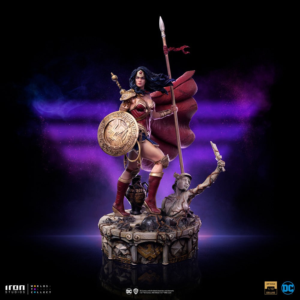 Estátua Wonder Woman Unleashed - DC Comics - Art Scale 1/10 - Iron Studios