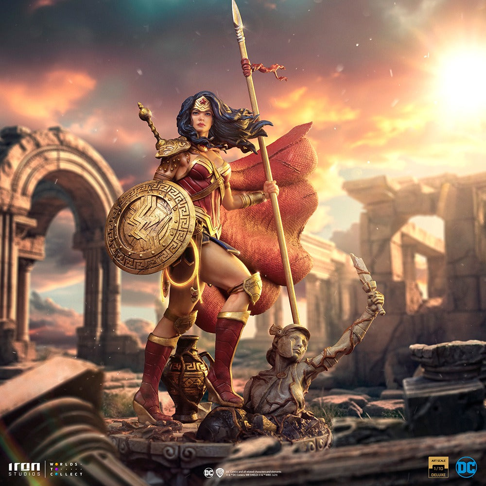 Estátua Wonder Woman Unleashed - DC Comics - Art Scale 1/10 - Iron Studios