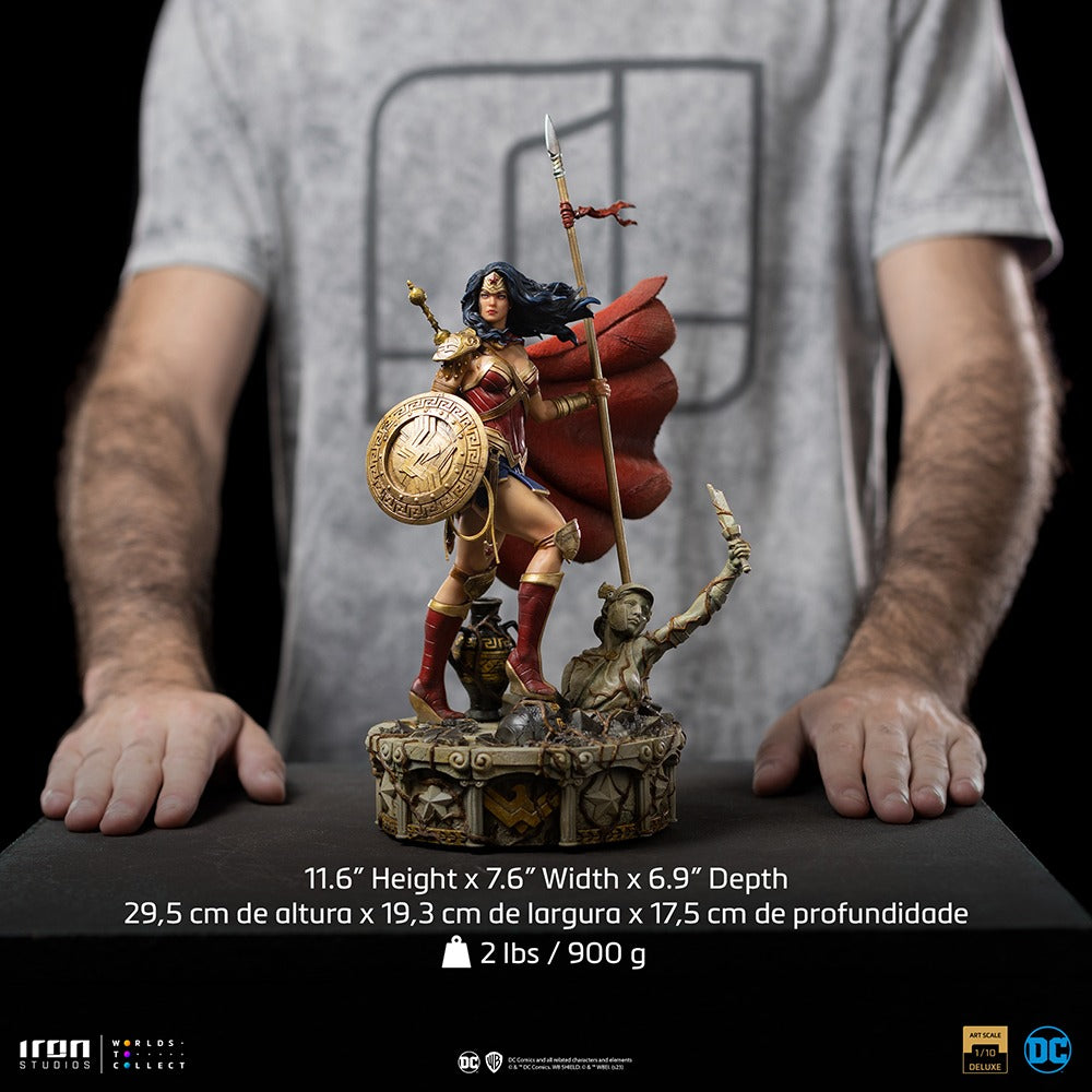 Estátua Wonder Woman Unleashed - DC Comics - Art Scale 1/10 - Iron Studios