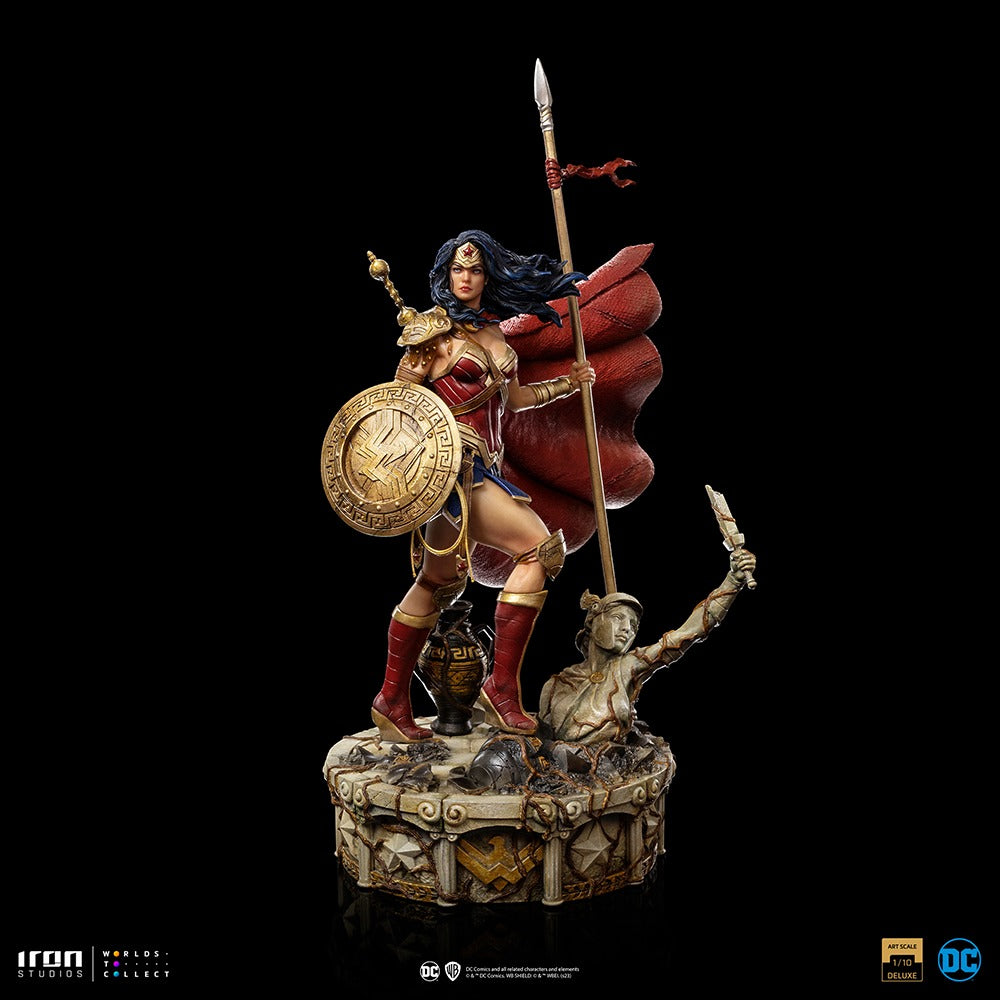 Estátua Wonder Woman Unleashed - DC Comics - Art Scale 1/10 - Iron Studios