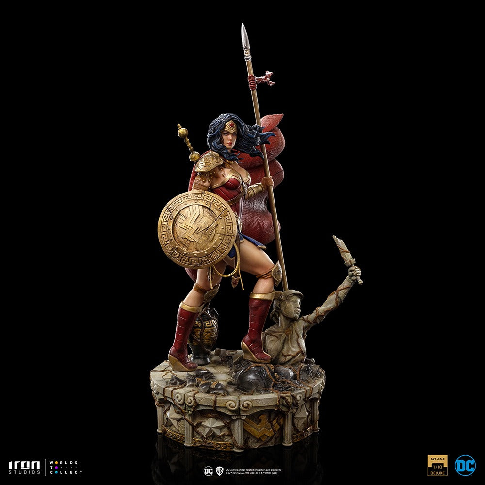 Estátua Wonder Woman Unleashed - DC Comics - Art Scale 1/10 - Iron Studios