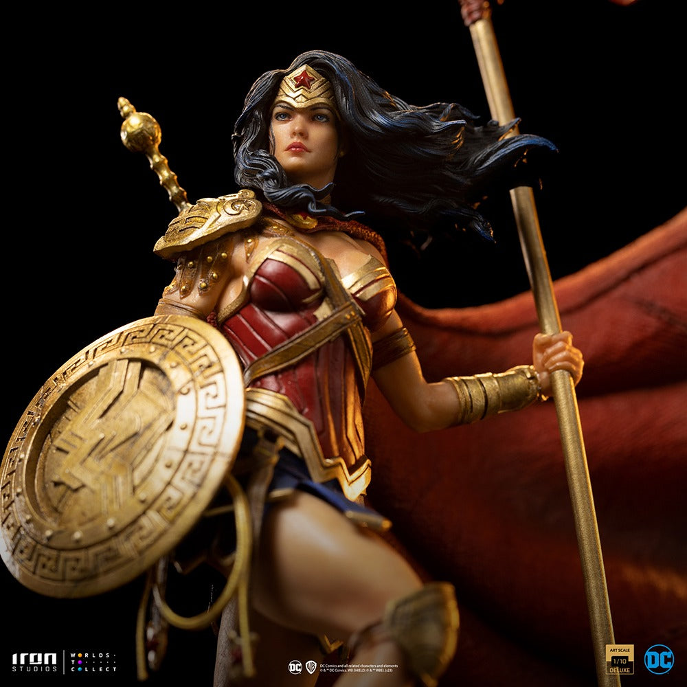 Estátua Wonder Woman Unleashed - DC Comics - Art Scale 1/10 - Iron Studios