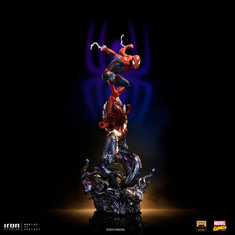 Estátua Homem Aranha Deluxe - Spider-man vs Villains - Art Scale 1/10 - Iron Studios