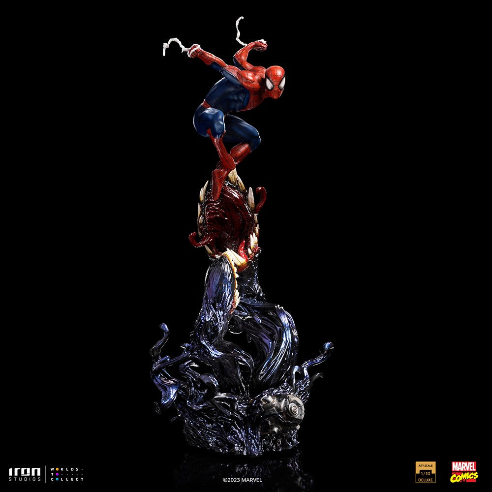 Estátua Homem Aranha Deluxe - Spider-man vs Villains - Art Scale 1/10 - Iron Studios