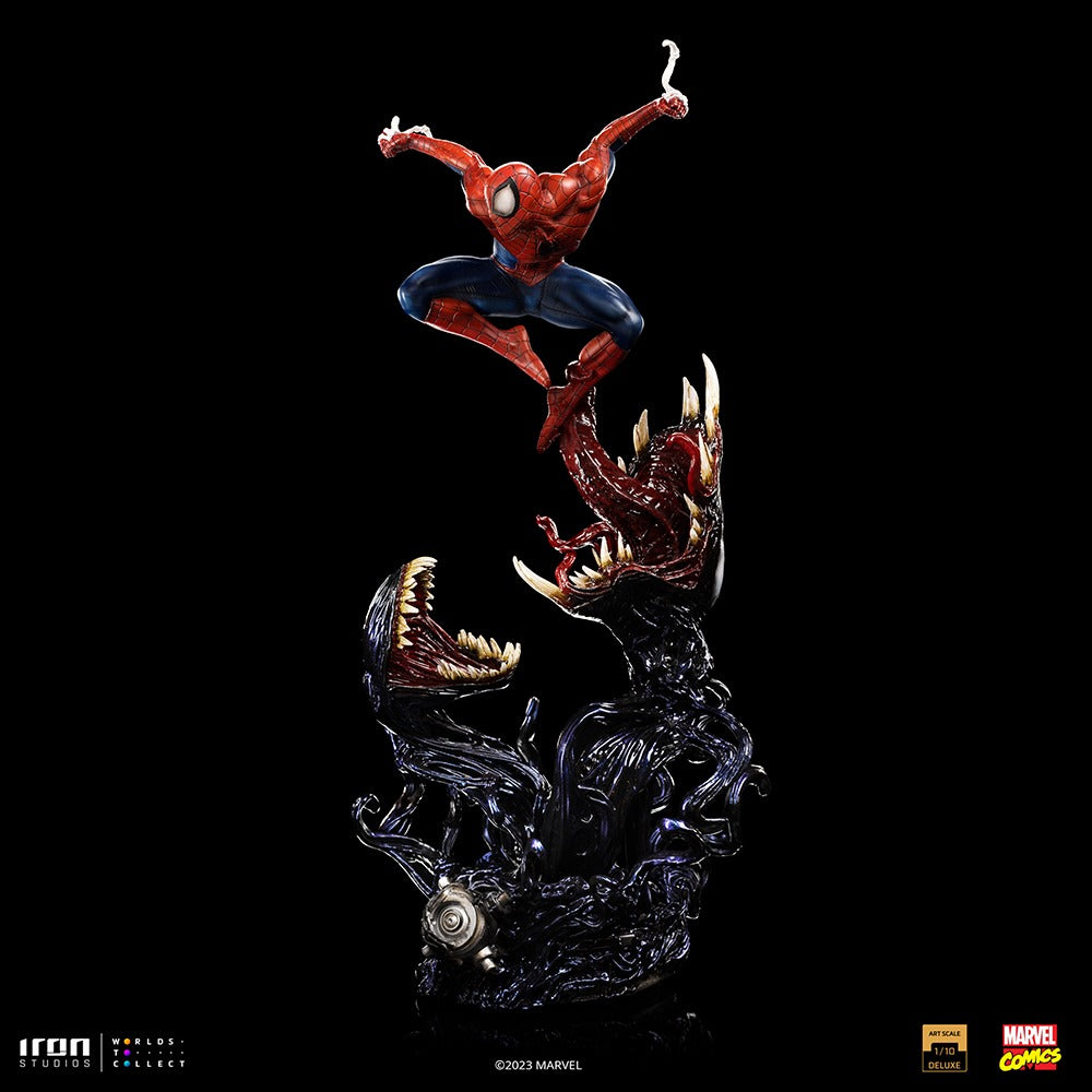 Estátua Homem Aranha Deluxe - Spider-man vs Villains - Art Scale 1/10 - Iron Studios