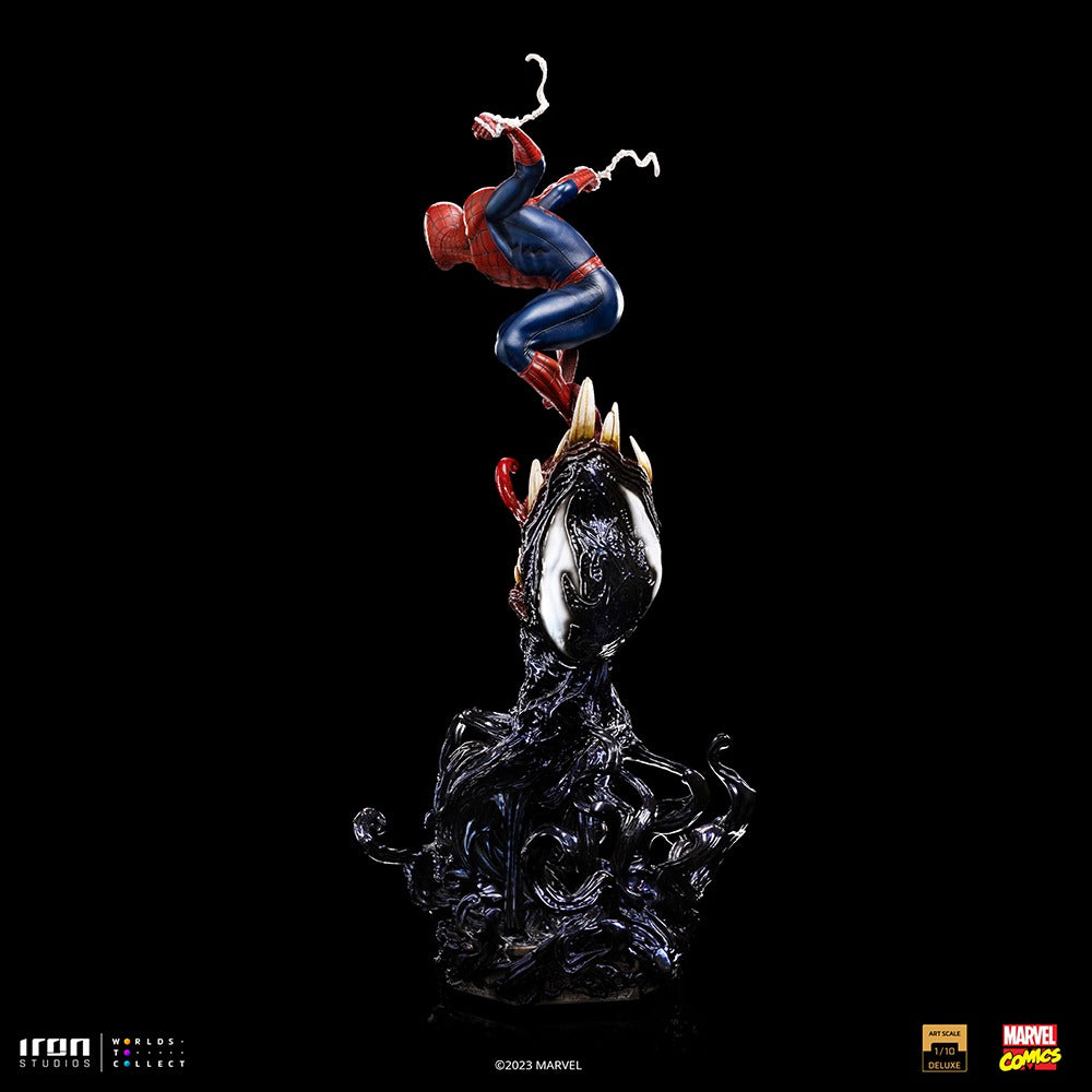 Estátua Homem Aranha Deluxe - Spider-man vs Villains - Art Scale 1/10 - Iron Studios