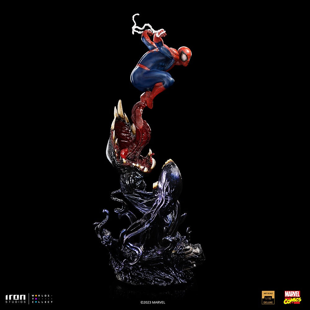 Estátua Homem Aranha Deluxe - Spider-man vs Villains - Art Scale 1/10 - Iron Studios