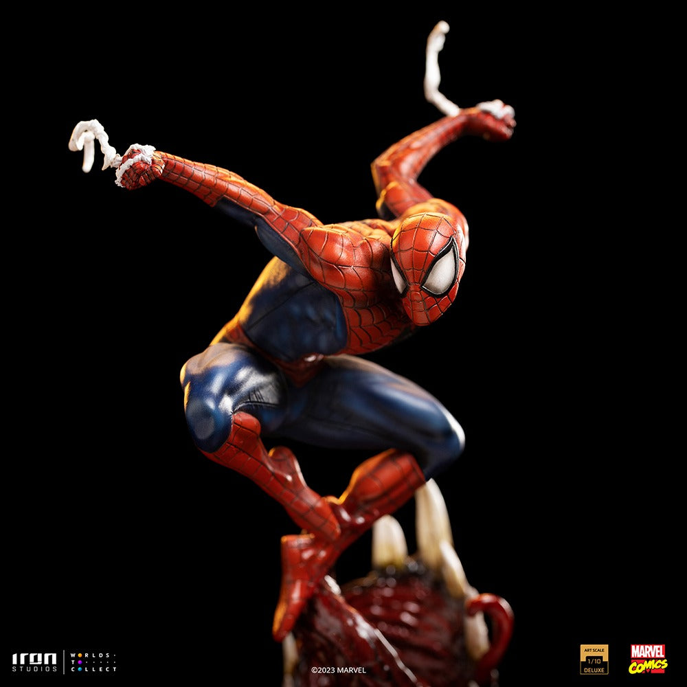 Estátua Homem Aranha Deluxe - Spider-man vs Villains - Art Scale 1/10 - Iron Studios