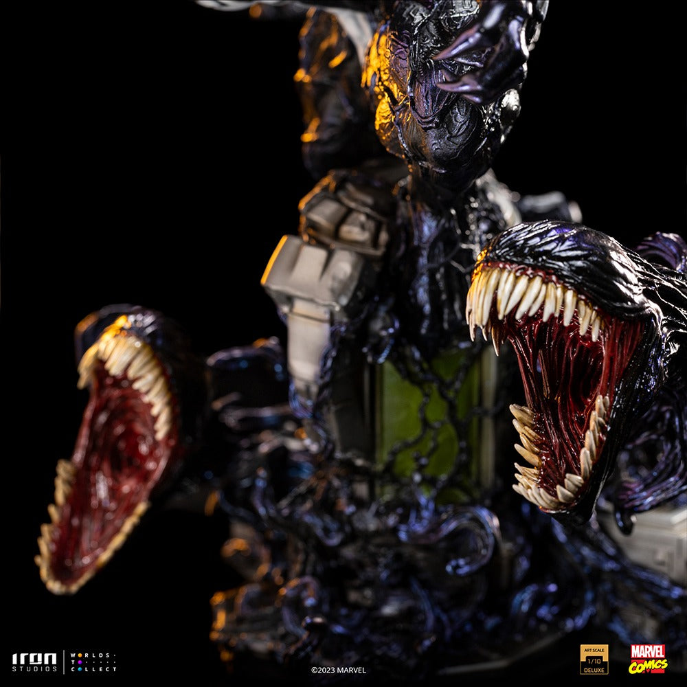 Estátua Venom Deluxe - Spider-man vs Villains - Art Scale 1/10 - Iron Studios