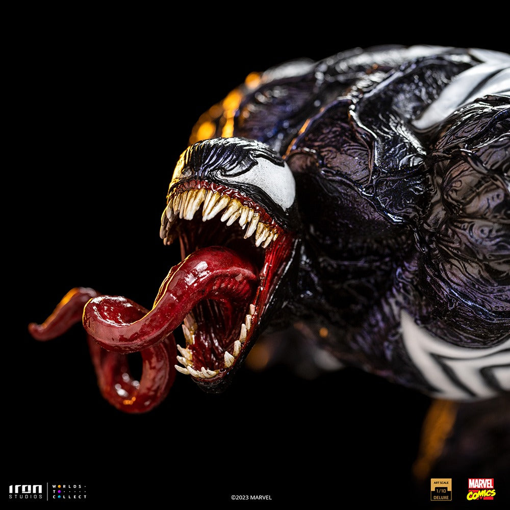 Estátua Venom Deluxe - Spider-man vs Villains - Art Scale 1/10 - Iron Studios