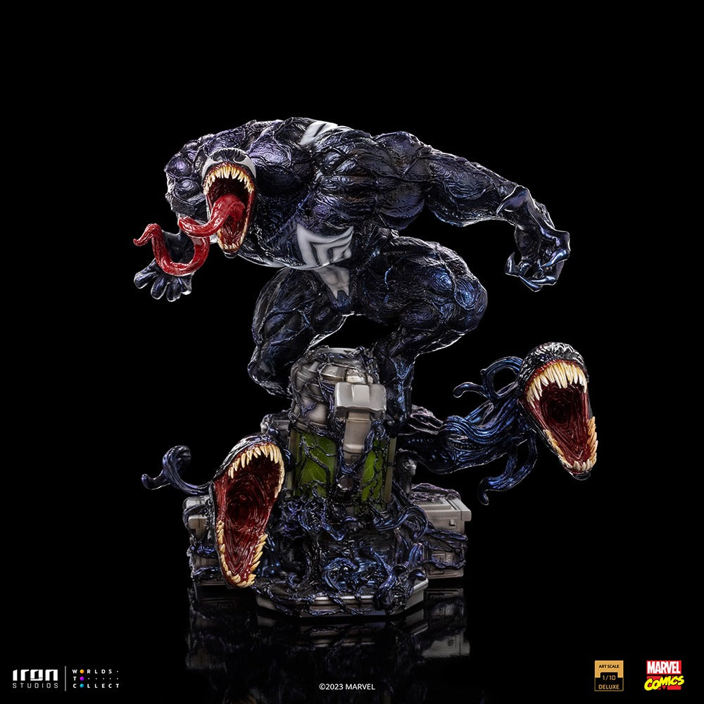 Estátua Venom Deluxe - Spider-man vs Villains - Art Scale 1/10 - Iron Studios