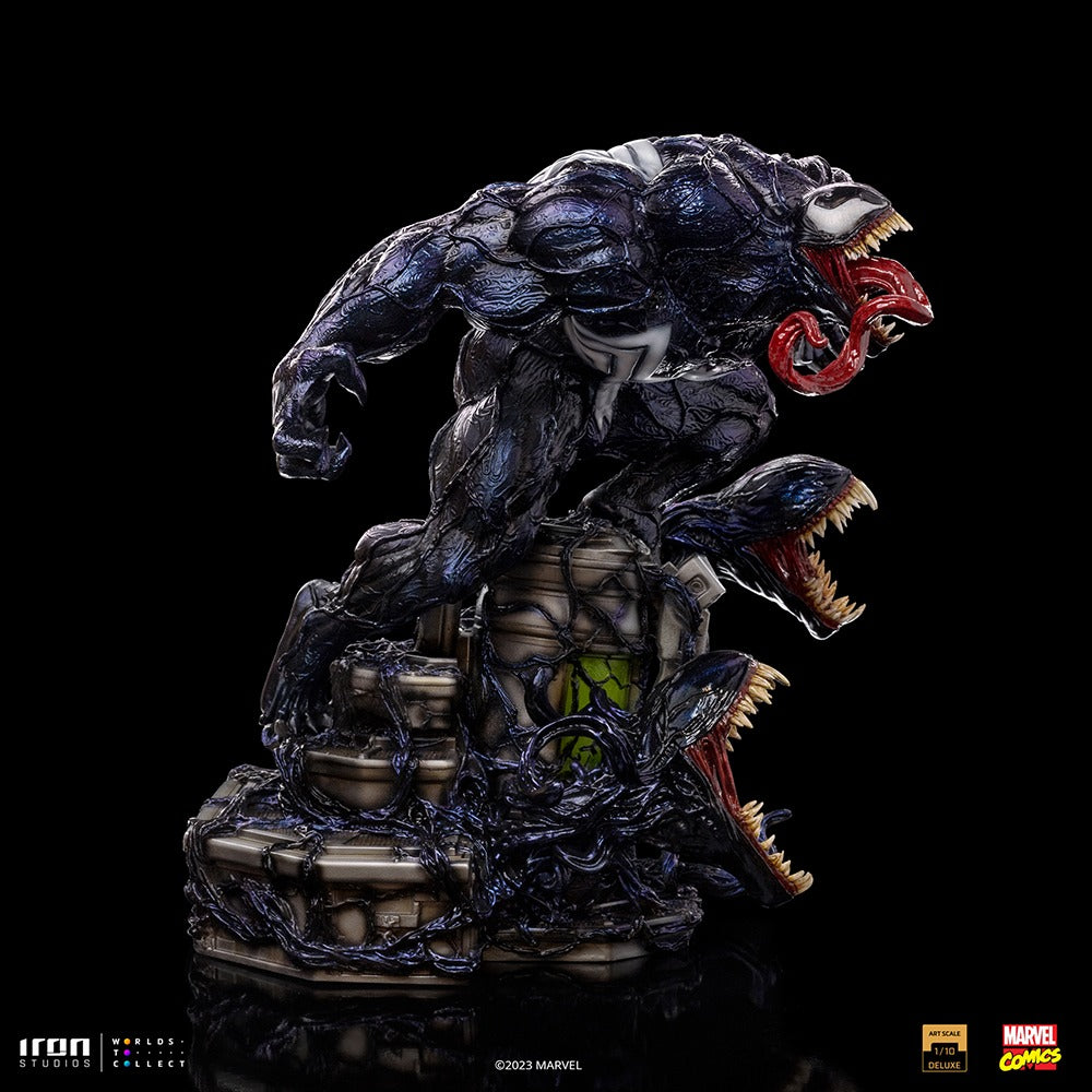 Estátua Venom Deluxe - Spider-man vs Villains - Art Scale 1/10 - Iron Studios