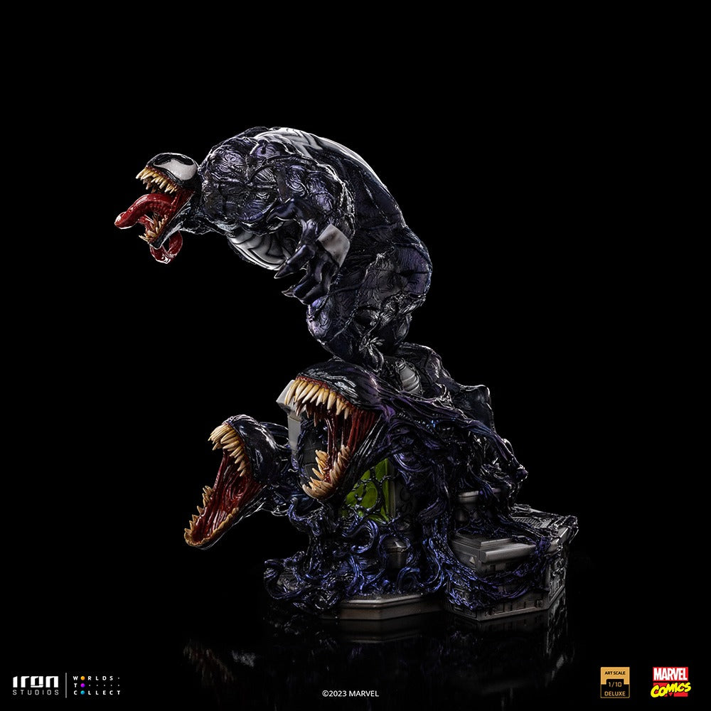 Estátua Venom Deluxe - Spider-man vs Villains - Art Scale 1/10 - Iron Studios