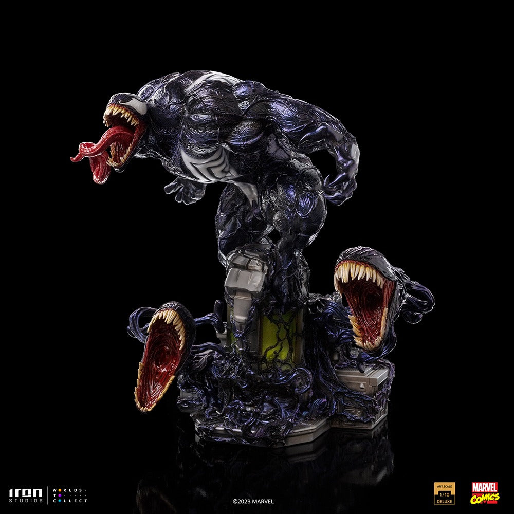 Estátua Venom Deluxe - Spider-man vs Villains - Art Scale 1/10 - Iron Studios