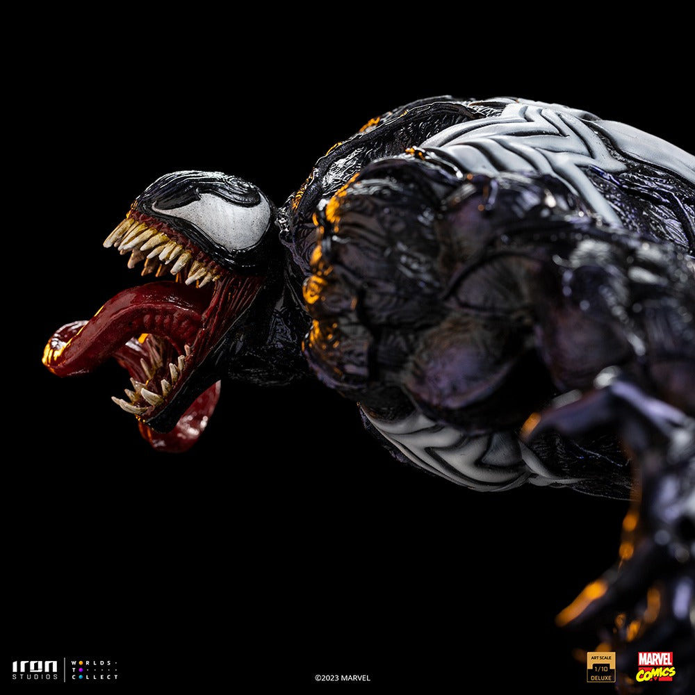 Estátua Venom Deluxe - Spider-man vs Villains - Art Scale 1/10 - Iron Studios
