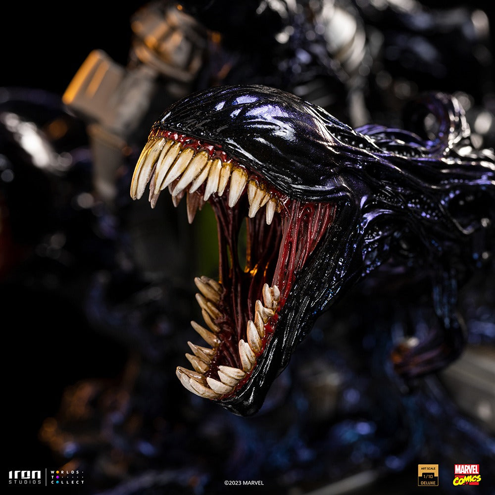 Estátua Venom Deluxe - Spider-man vs Villains - Art Scale 1/10 - Iron Studios
