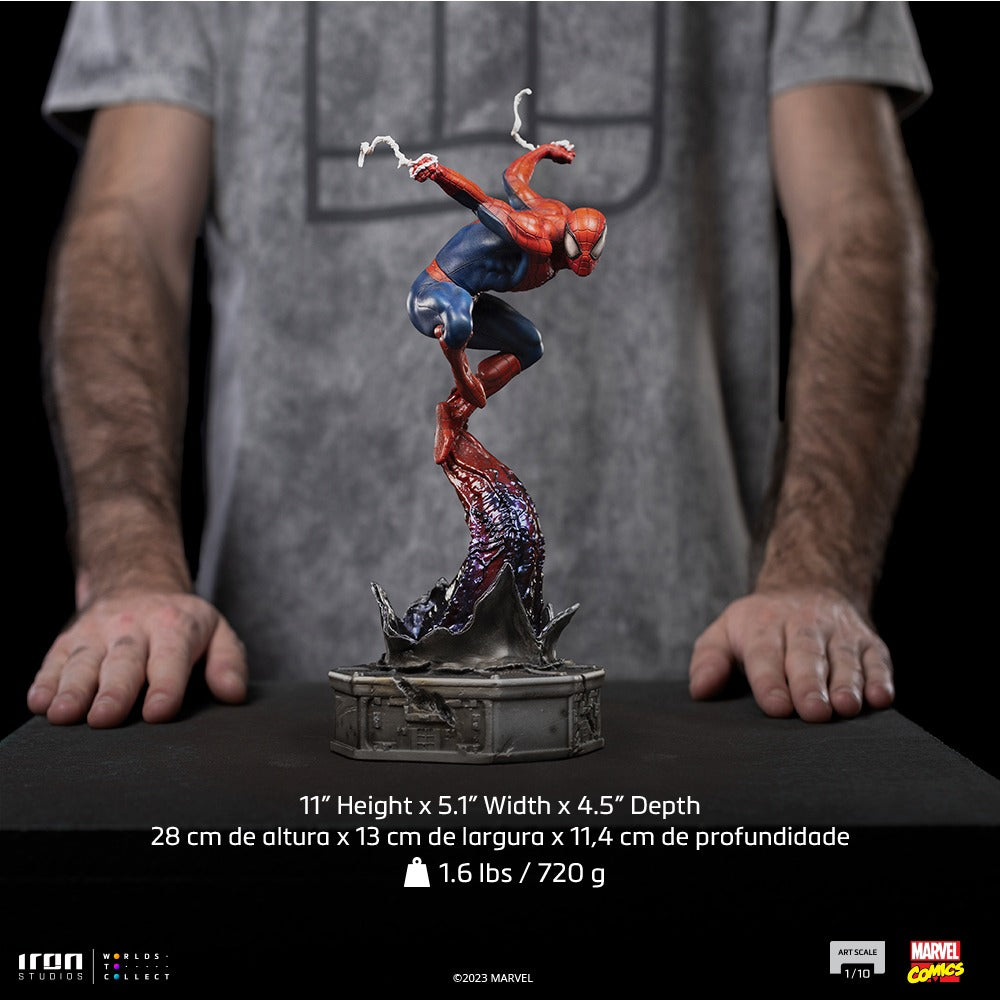 Estátua Homem Aranha - Spider-man vs Villains - Art Scale 1/10 - Iron Studios