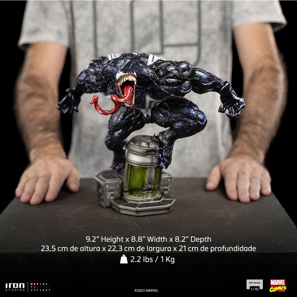 Estátua Venom - Spider-man vs Villains - Art Scale 1/10 - Iron Studios