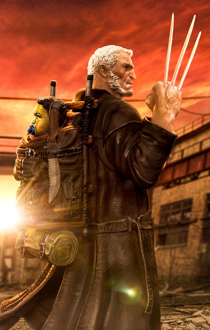 Estátua Velho Logan - X-Men - Art Scale 1/10 - Iron Studios