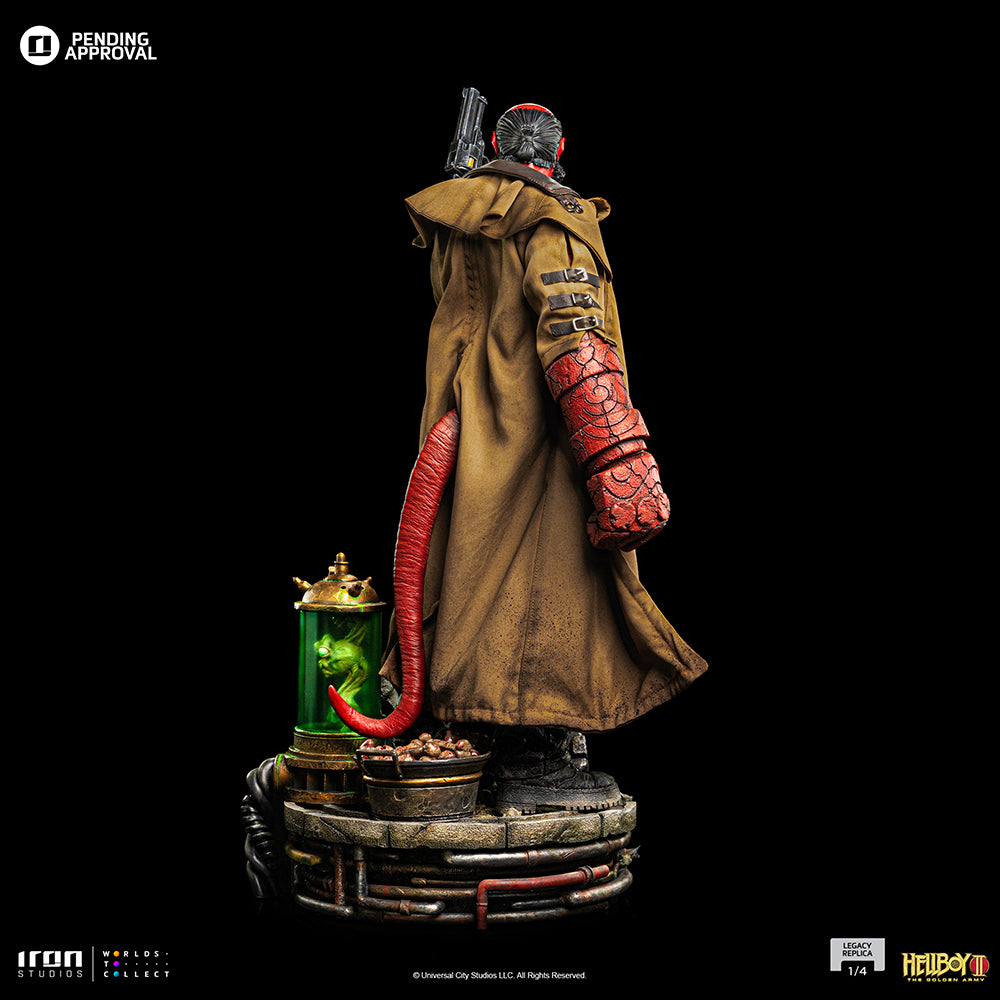 Estátua Hellboy - Hellboy The Golden Army - Legacy Replica 1/4 - Iron Studios