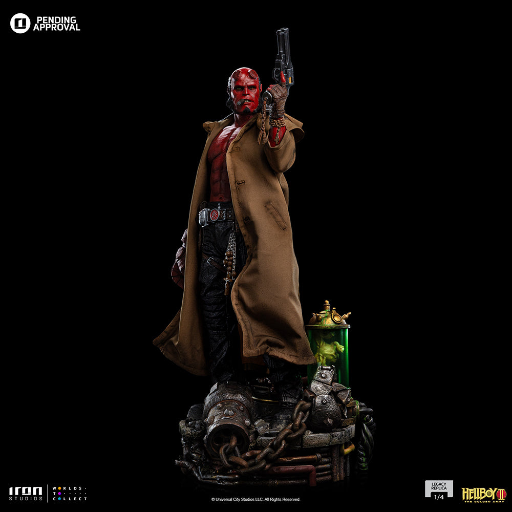 Estátua Hellboy - Hellboy The Golden Army - Legacy Replica 1/4 - Iron Studios