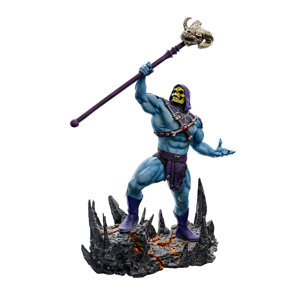 Estátua Esqueleto - He-man e os Mestres do Universo - BDS Art Scale 1/10 - Iron Studios