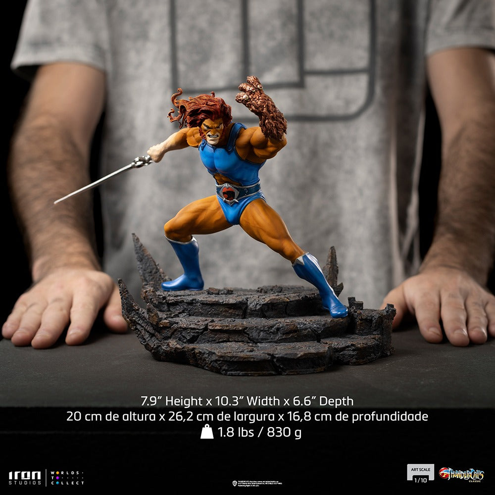 Estátua Lion-O Battle Ver. - Thundercats - BDS Art Scale 1/10 - Iron Studios