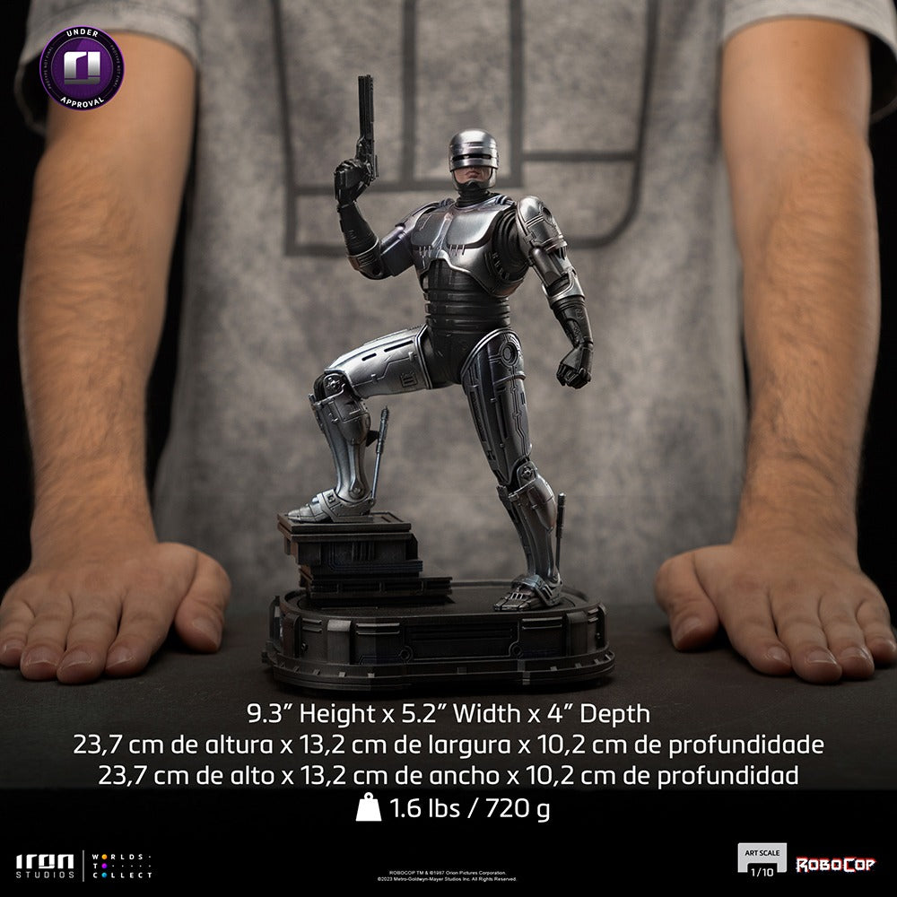Estátua Robocop - Robocop - Art Scale 1/10 - Iron Studios