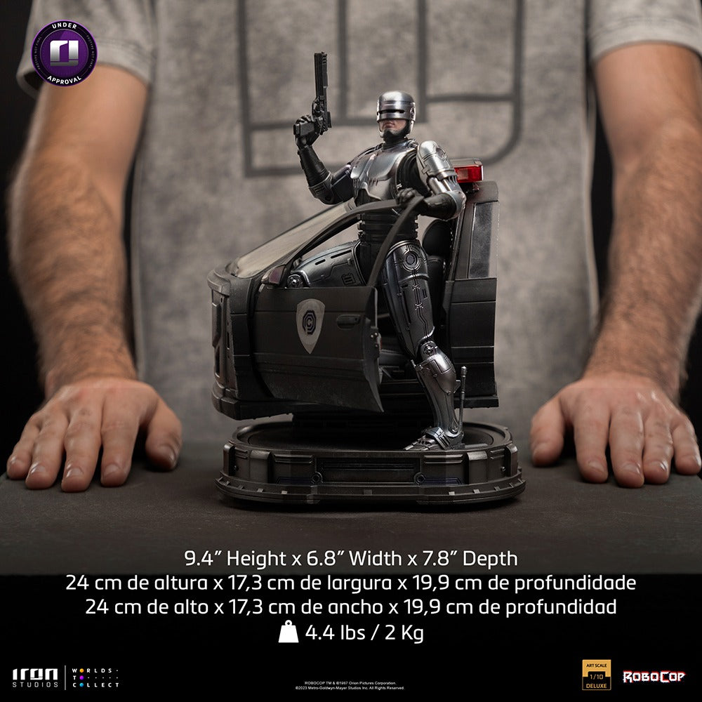 Estátua Robocop Deluxe - Robocop - Art Scale 1/10 - Iron Studios