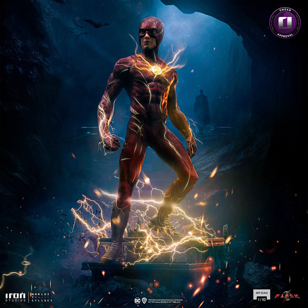 Estátua Flash - The Flash Movie - Art Scale 1/10 - Iron Studios