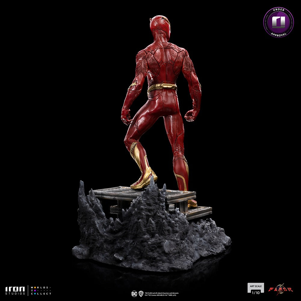 Estátua Flash - The Flash Movie - Art Scale 1/10 - Iron Studios